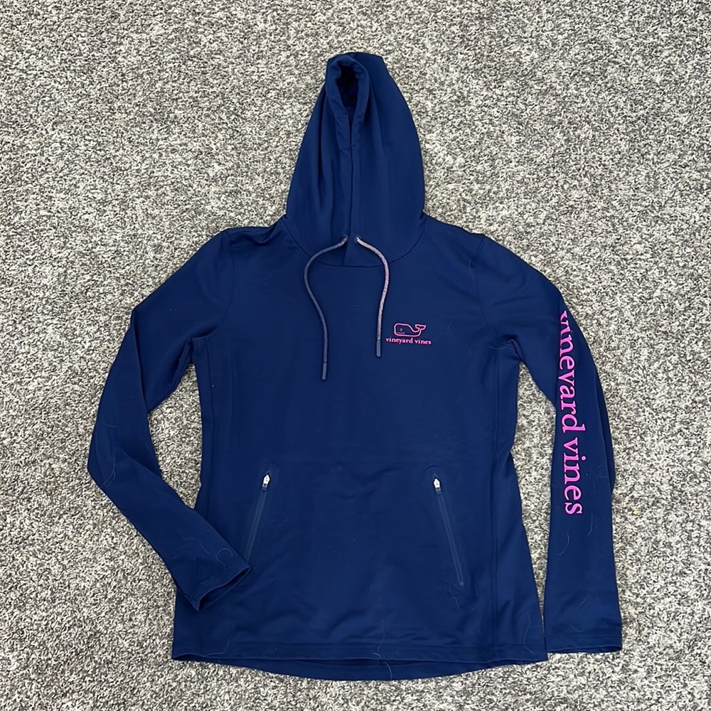 Vineyard Vines Long-Sleeve Whale Performance Hoodie Small